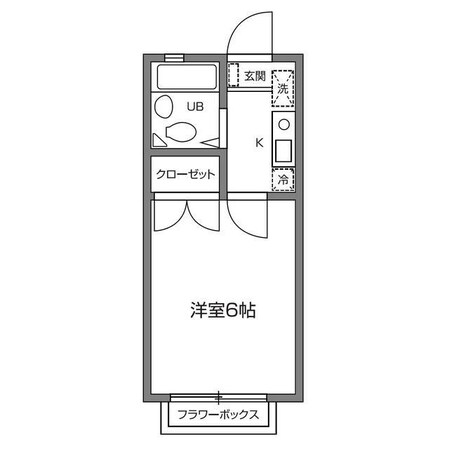 千歳烏山駅 徒歩5分 1階の物件間取画像